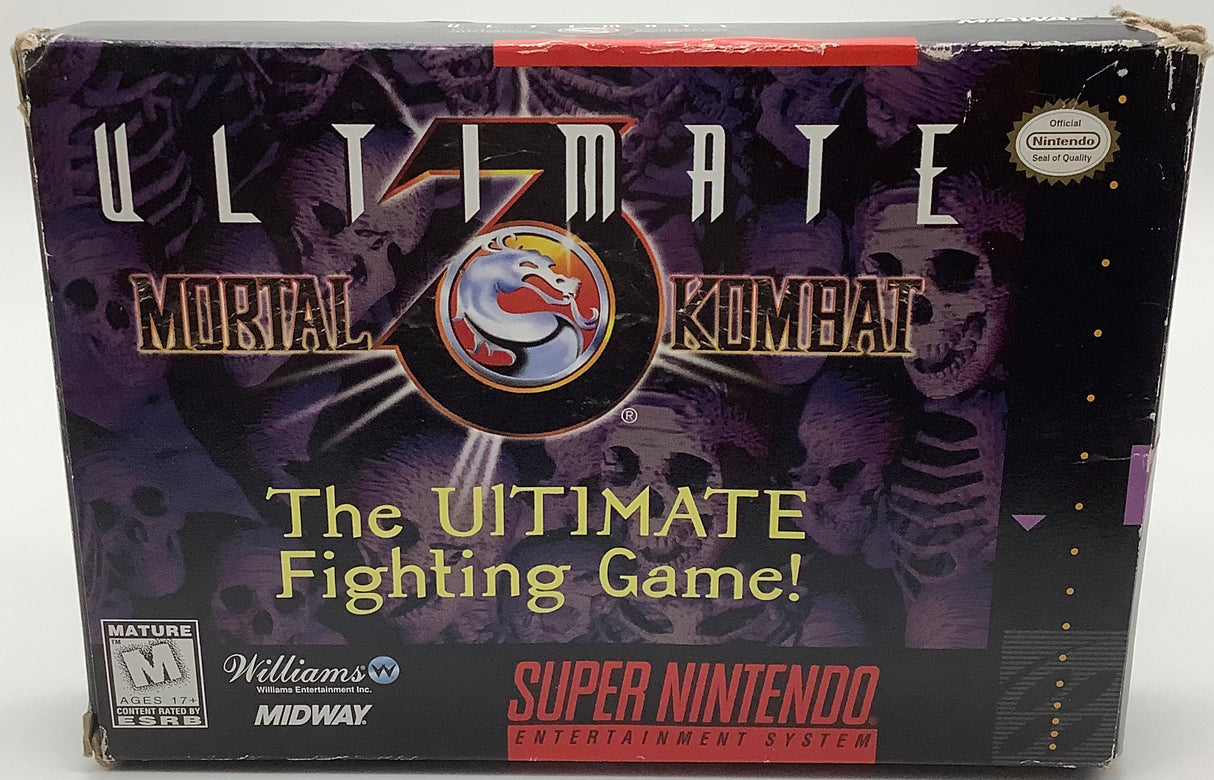 Ultimate Mortal Kombat 3 Super Nintendo USED