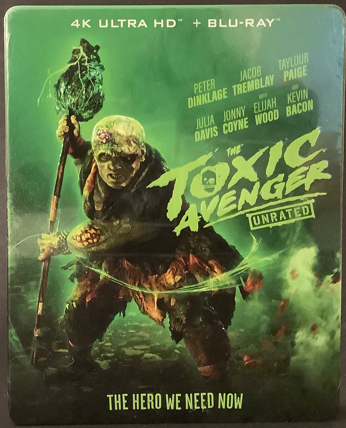 The Toxic Avenger (2023) (4K UHD, Limited Edition Steelbook) w/ Embossed SLIP
