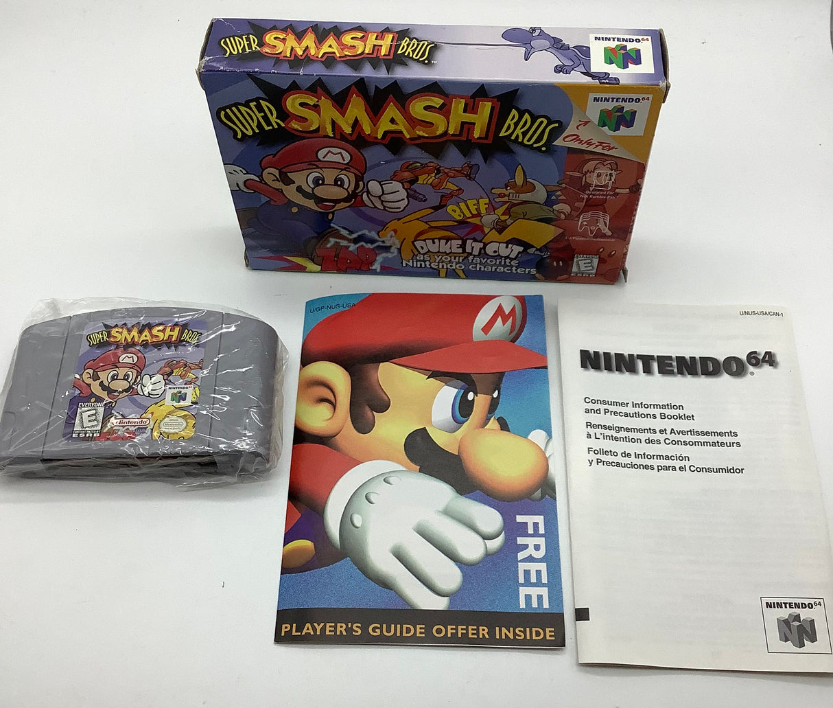 Super Smash Bros. [NO MANUAL] Nintendo 64 USED