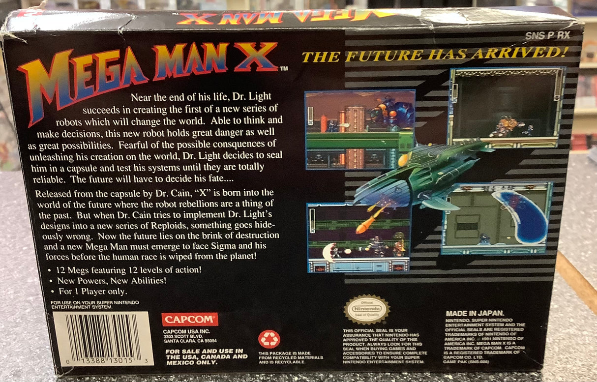 Mega Man X Super Nintendo USED