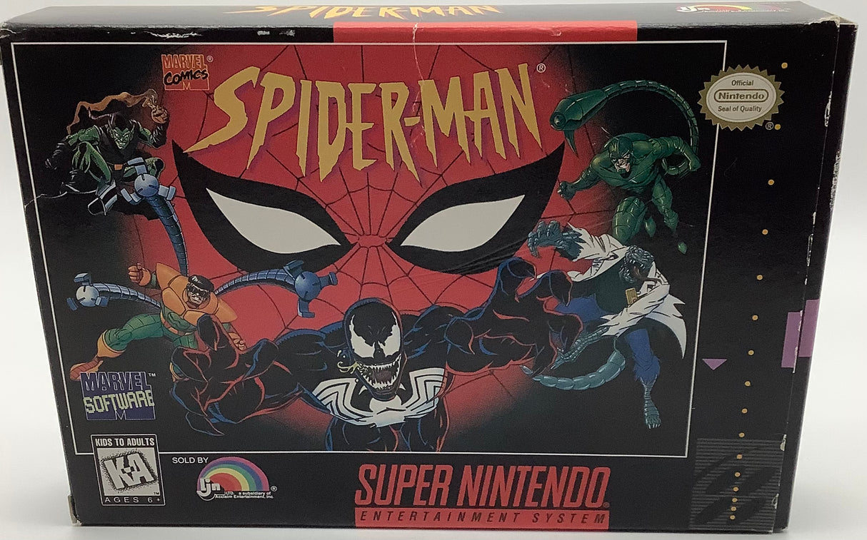 Spiderman Super Nintendo USED