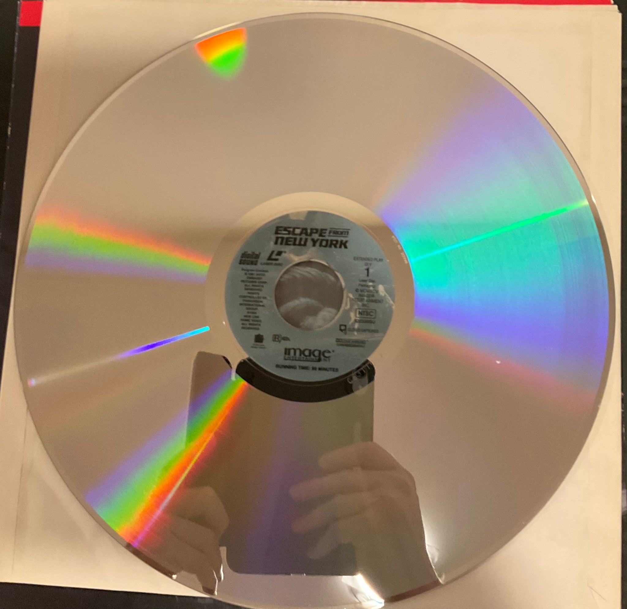 Escape From New York Laserdisc – Orbit DVD