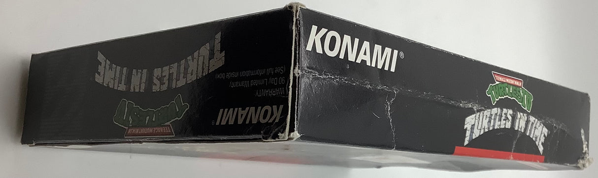 Teenage Mutant Ninja Turtles IV Turtles In Time [NO MANUAL] Super Nintendo USED