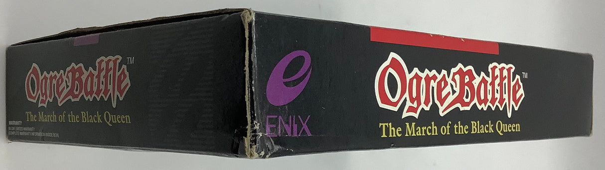 Ogre Battle The March of the Black Queen Super Nintendo USED