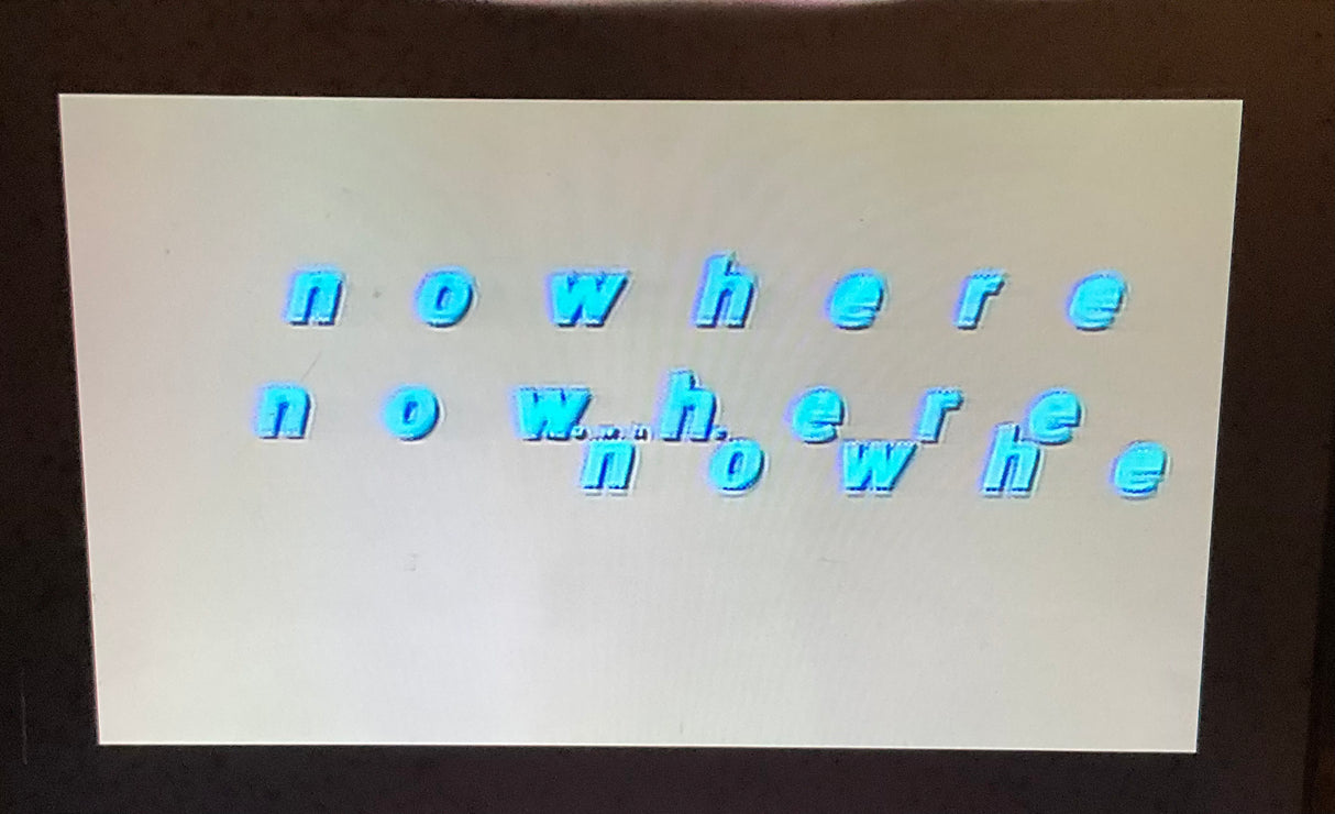 Gregg Araki's Nowhere Laserdisc