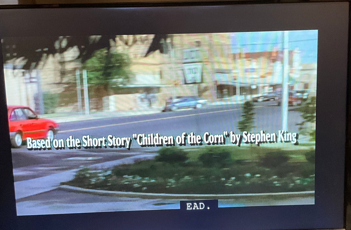 Children Of The Corn IV: The Gathering Laserdisc