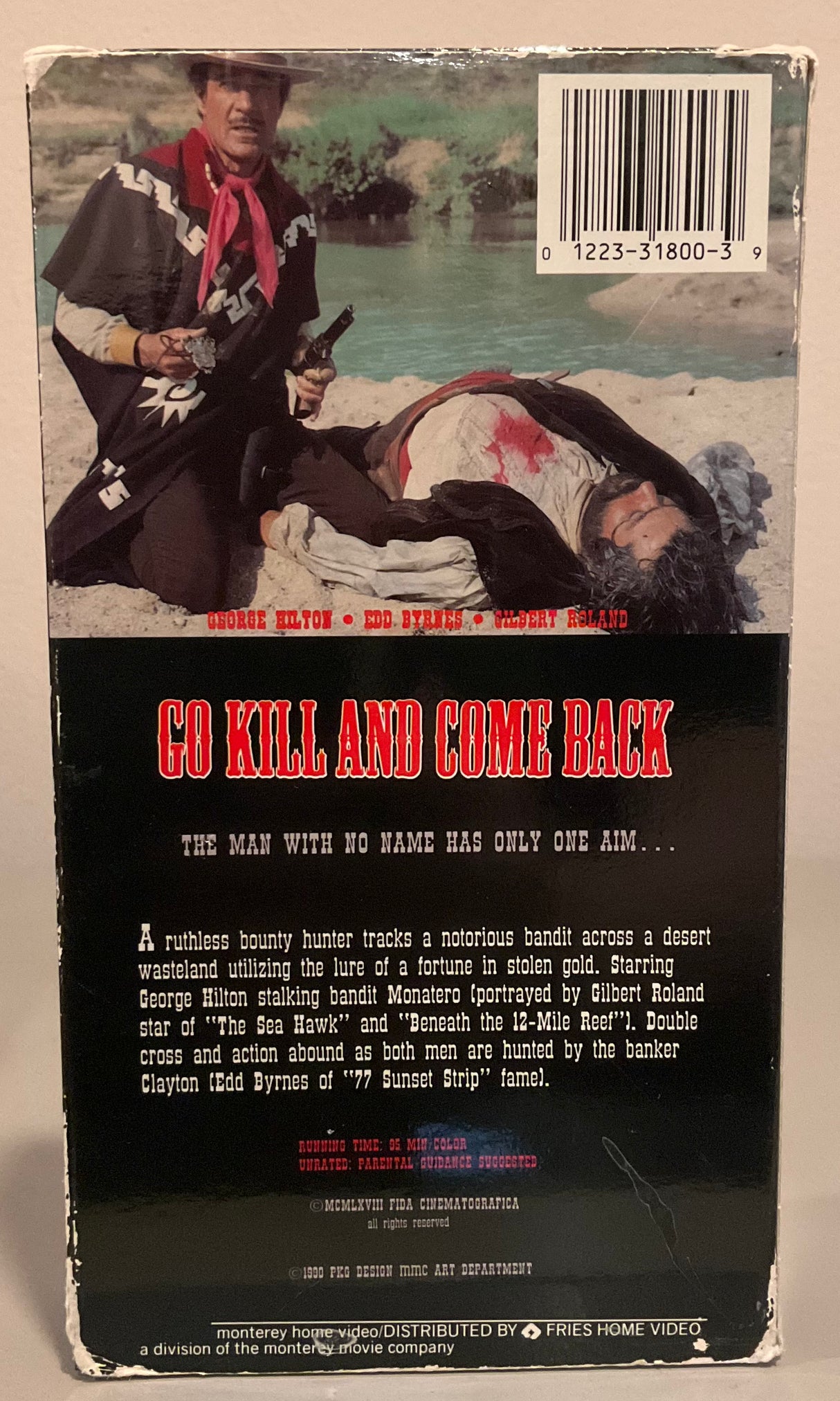 Go Kill And Come Back (AKA Any Gun Can Play) VHS