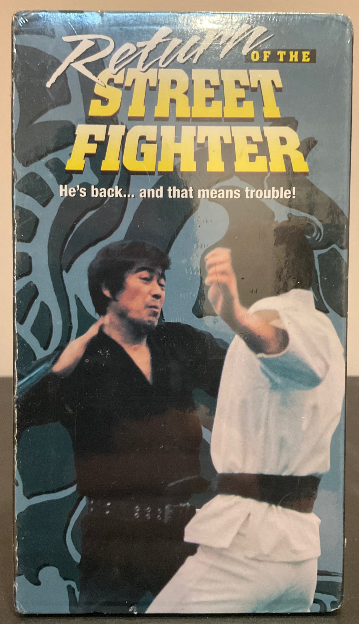 Return Of The Street Fighter VHS (SEALED)
