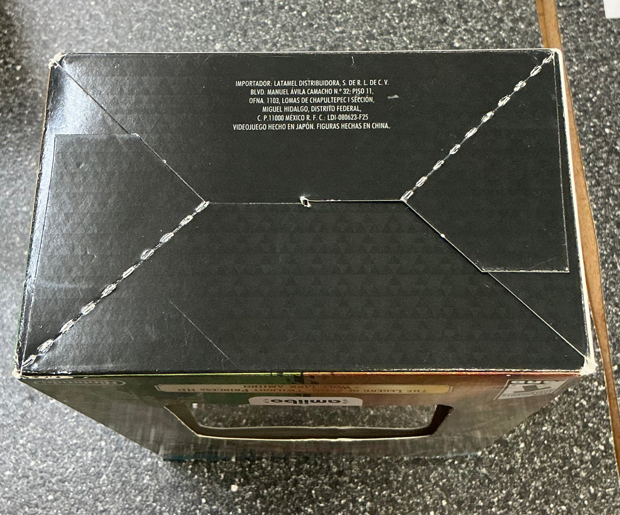 Zelda Twilight Princess HD [Amiibo Bundle] Wii U PARTIALLY SEALED