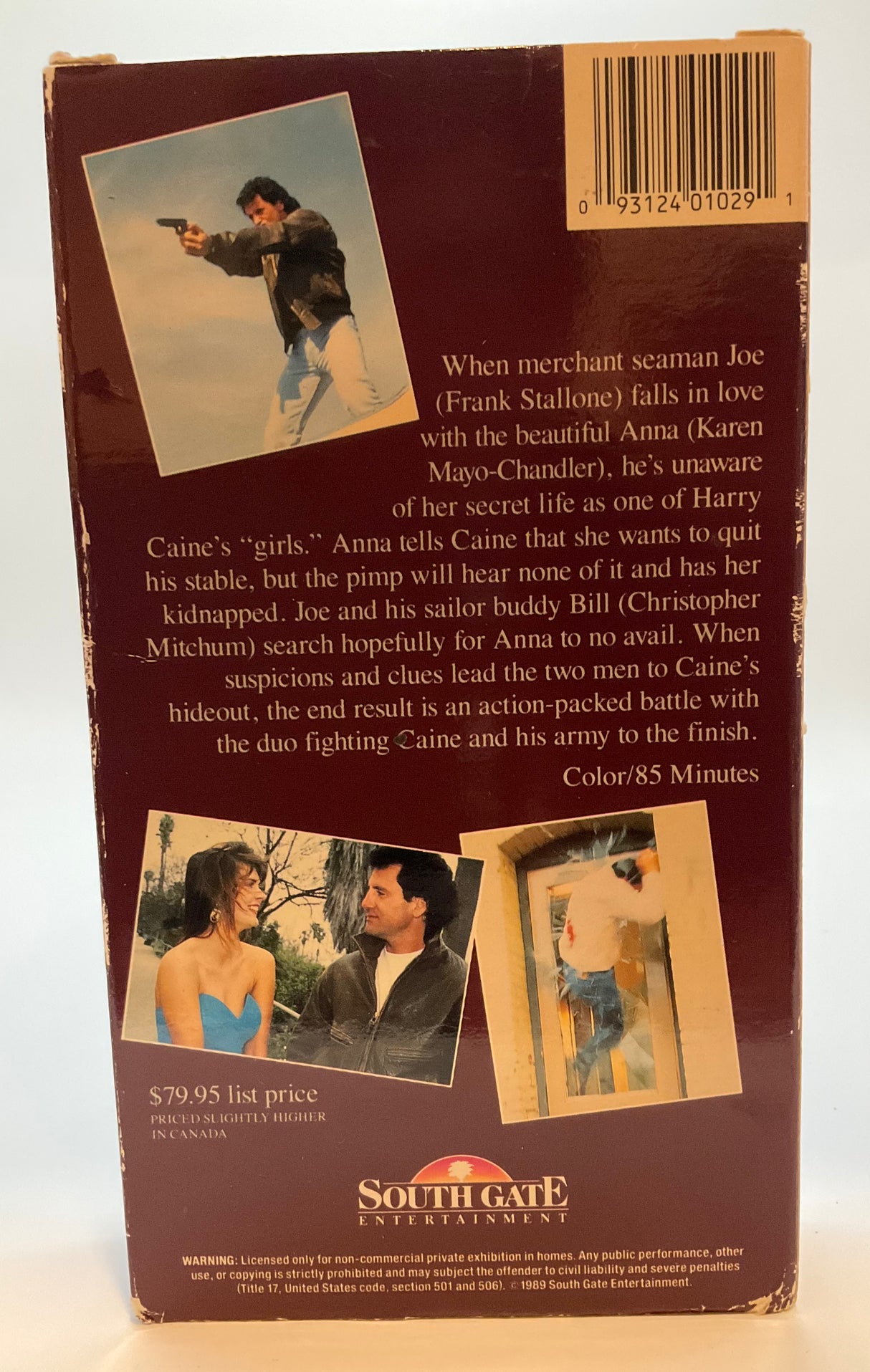 Death Feud (Savage Harbor) VHS COPY B