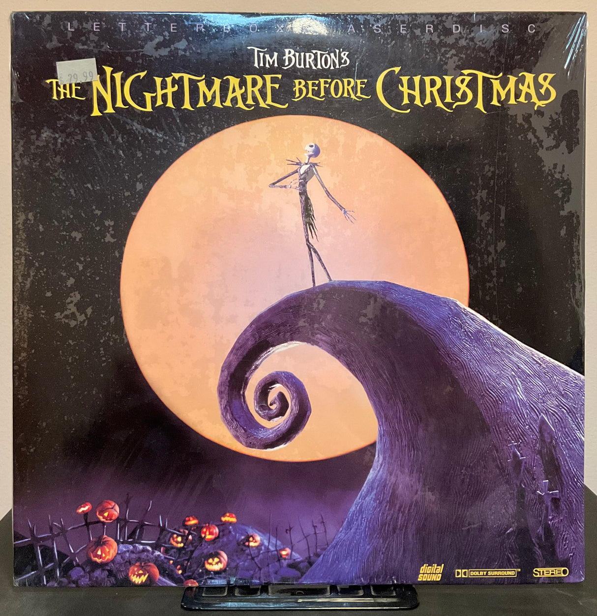 The Nightmare Before Christmas Laserdisc SEALED