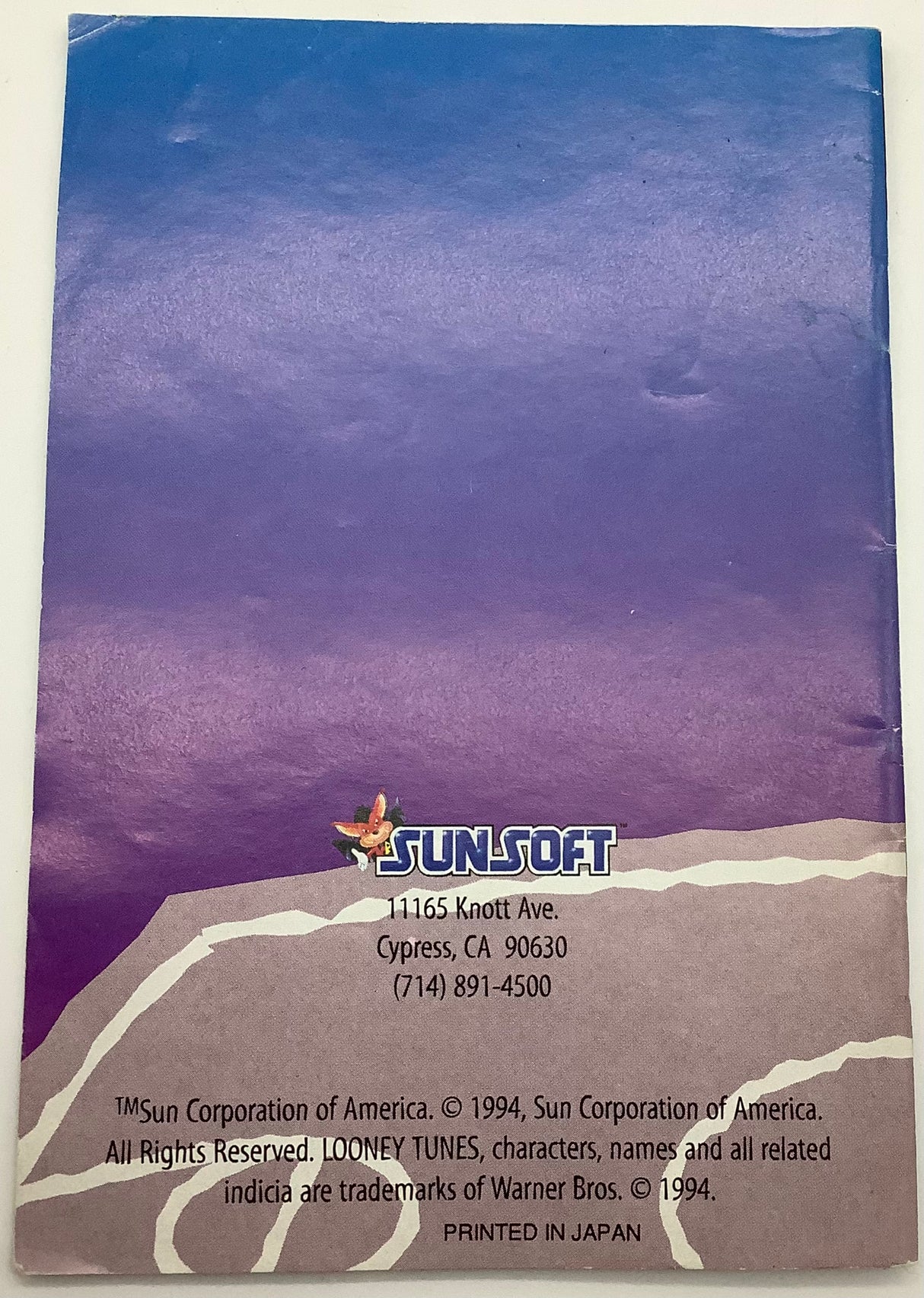 Looney Tunes B-Ball Super Nintendo USED