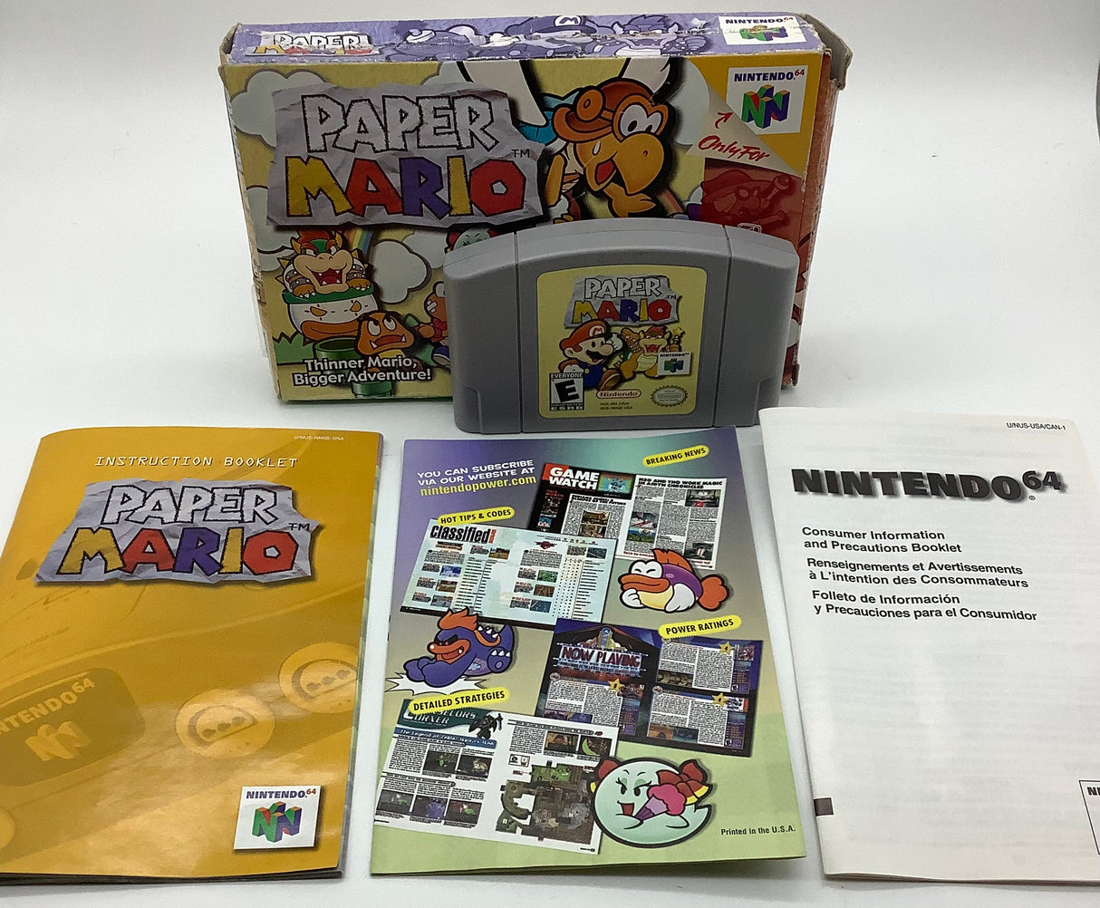 Paper Mario Nintendo 64 USED