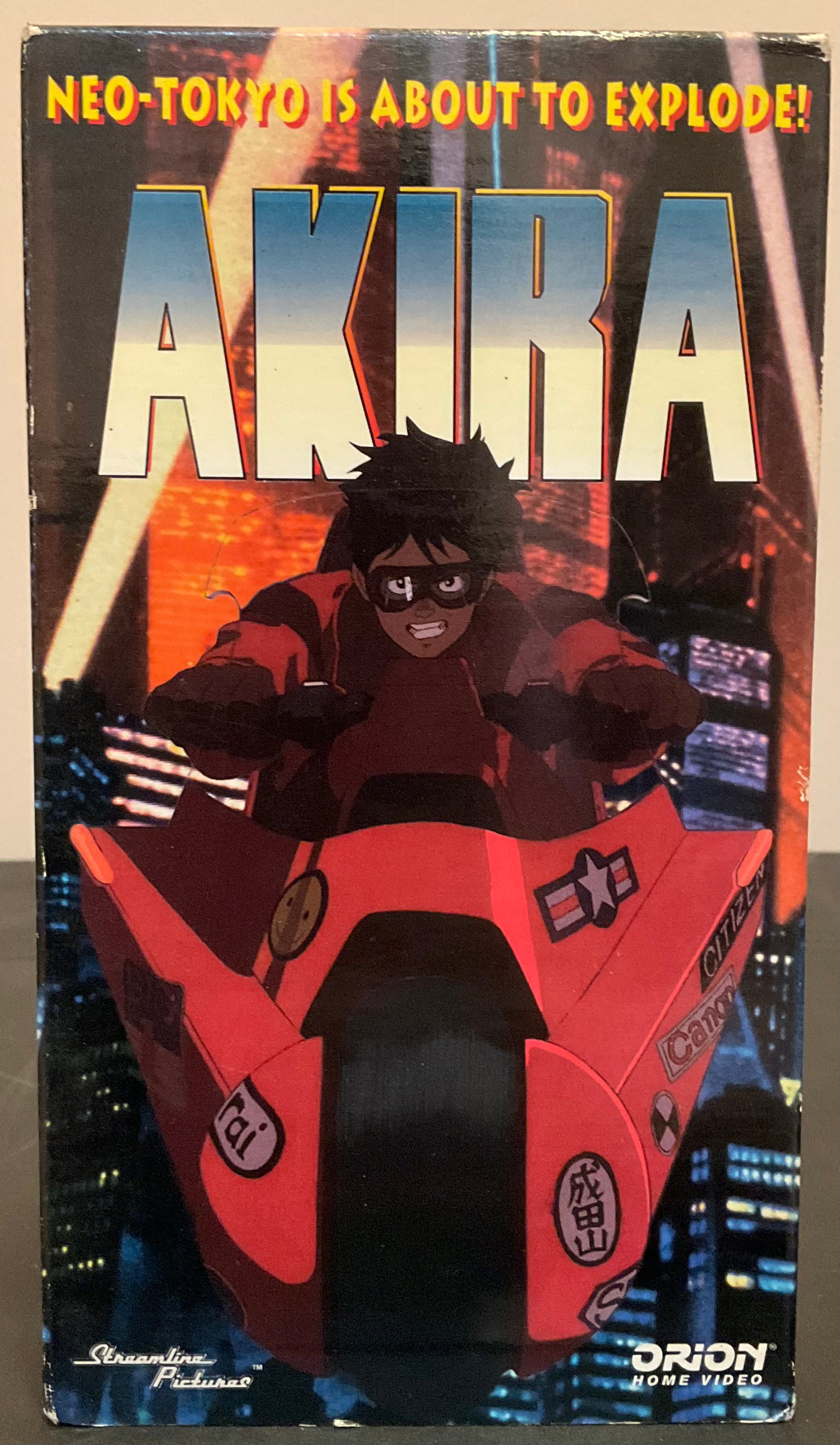 Anime Akira Original English Dub Akira Orion/Streamline/Video