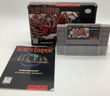 Secret of Evermore Super Nintendo USED