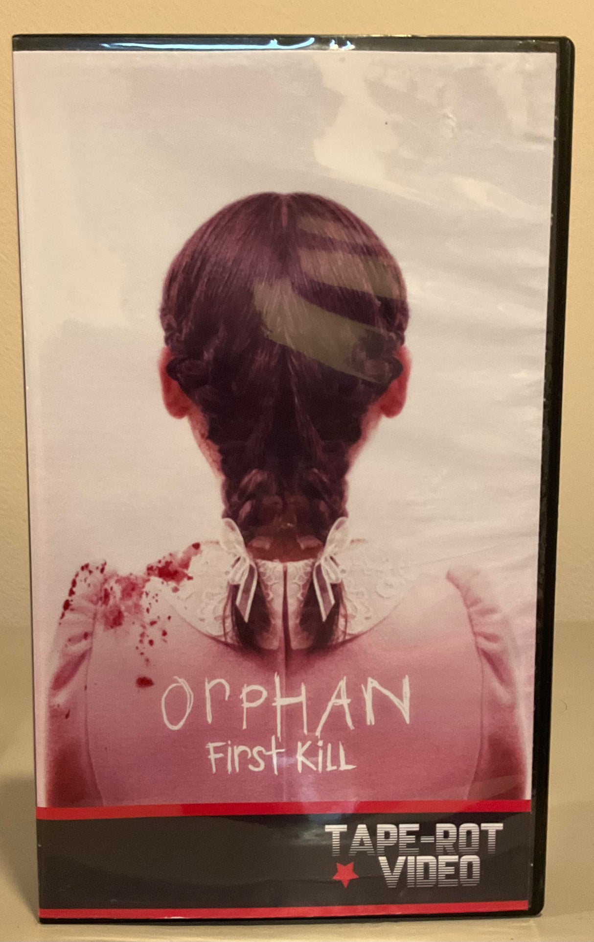 Orphan: First Kill (Tape-Rot Video, Clamshell) VHS Convention Tape