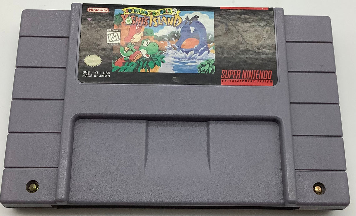 Super Mario World 2 Yoshi's Island Super Nintendo USED