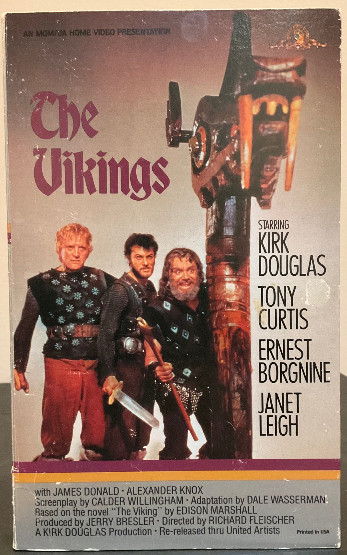 The Vikings (Book Box) VHS