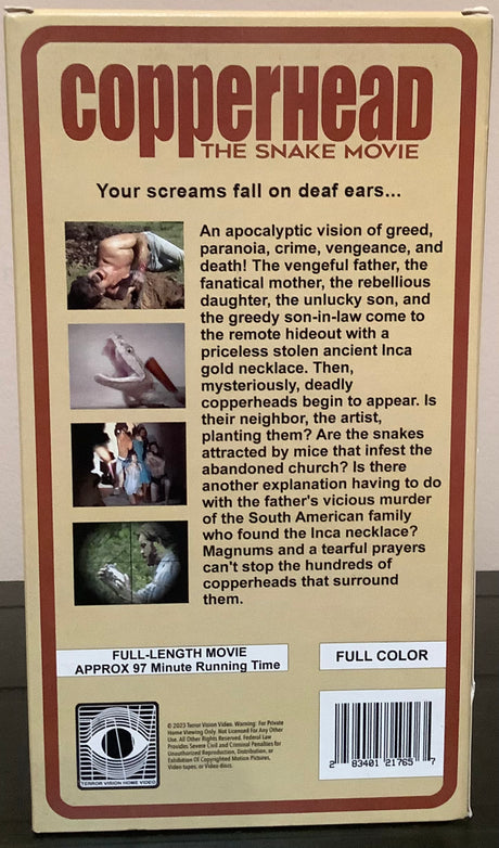 Copperhead (Terrorvision) VHS