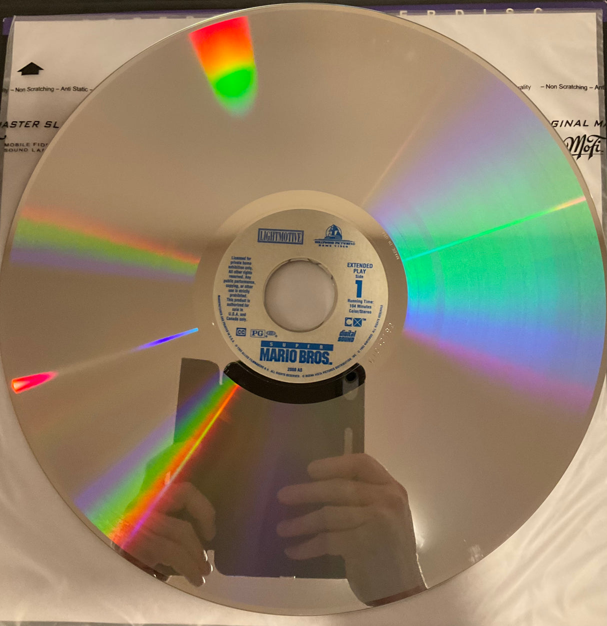 Super Mario Bros. Laserdisc
