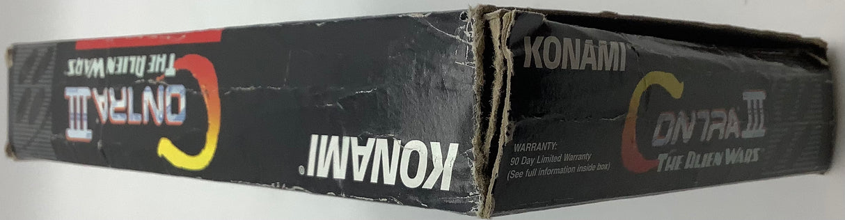 Contra III The Alien Wars Super Nintendo USED