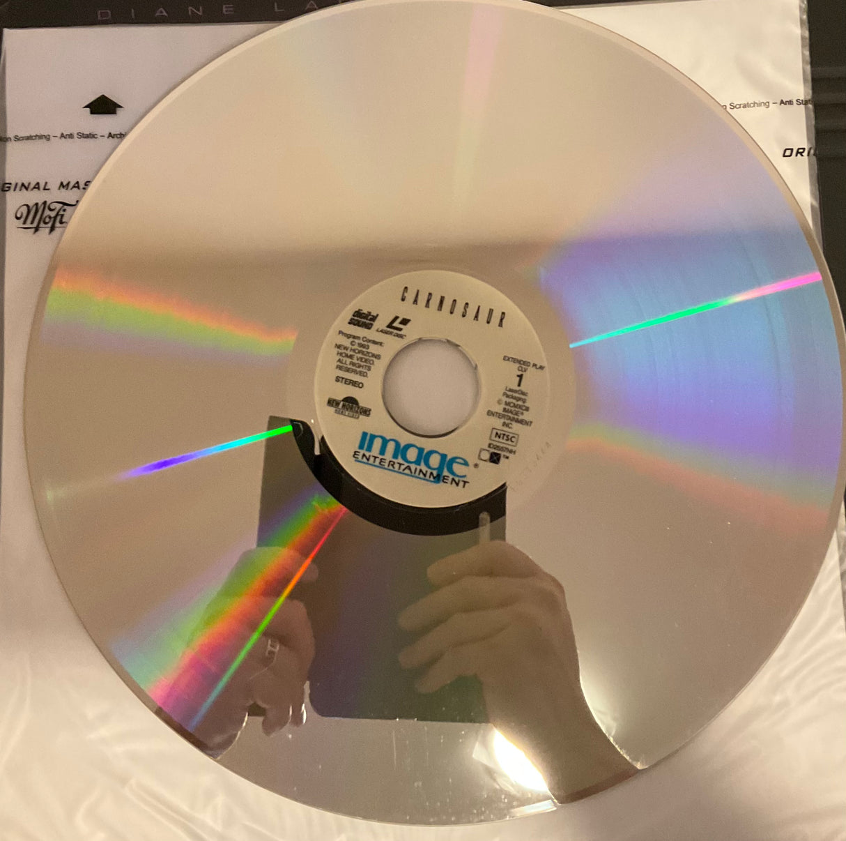 Carnosaur Laserdisc