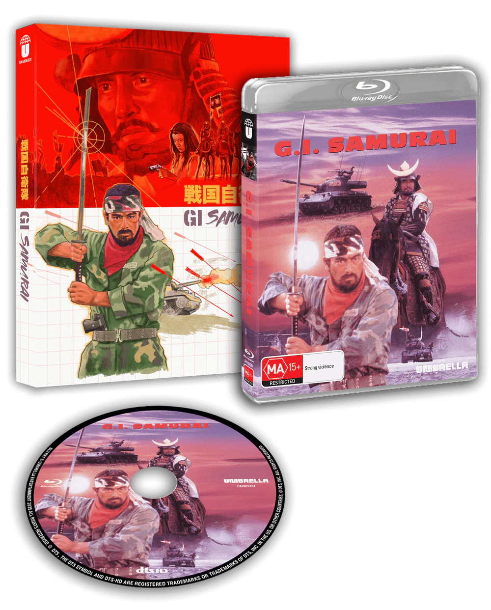 G.I. Samurai (Region Free) w/SLIP – Orbit DVD