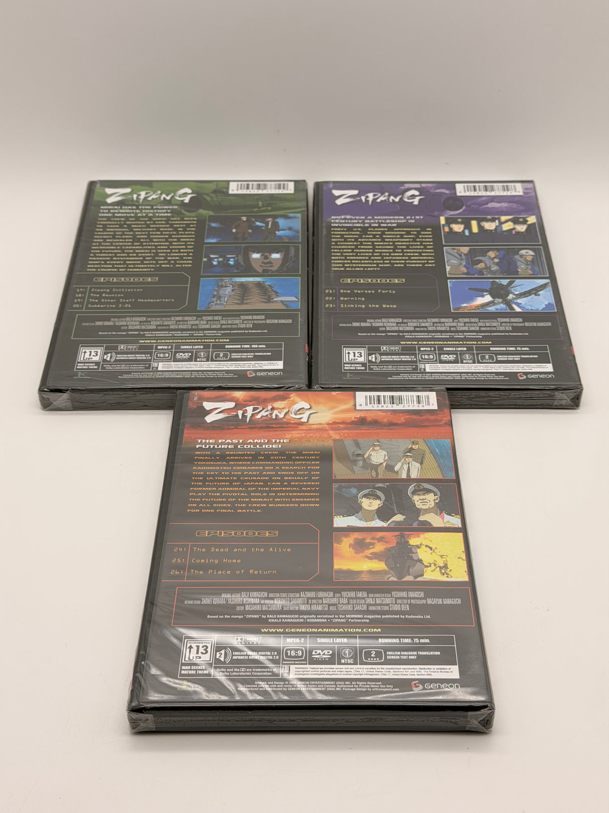 Zi-Pang Vol. 1-7 DVD NEW – Orbit DVD