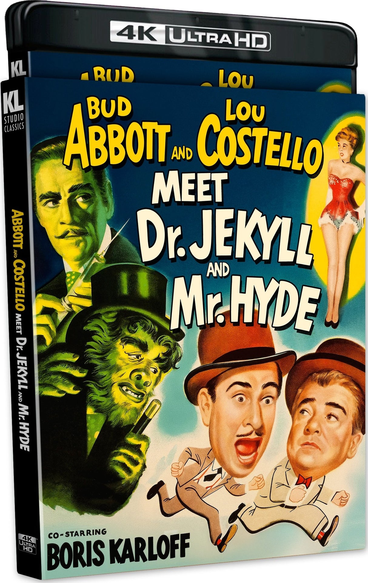 Abbott and Costello Meet Dr. Jekyll and Mr. Hyde (4K UHD) w/SLIP