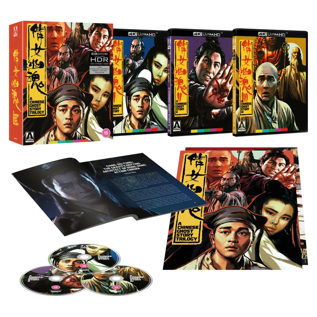 A Chinese Ghost Story Trilogy (4K UHD, Arrow UK Limited Edition, Region Free/B)