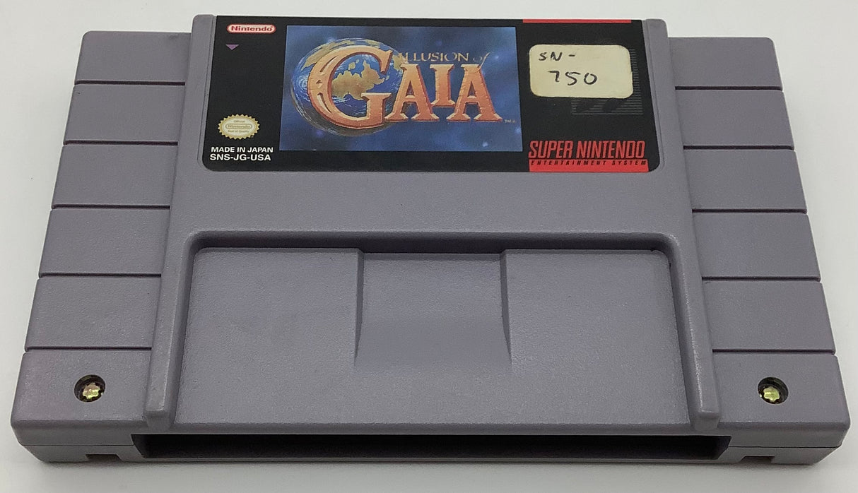 Illusion of Gaia [NO MANUAL] Super Nintendo USED