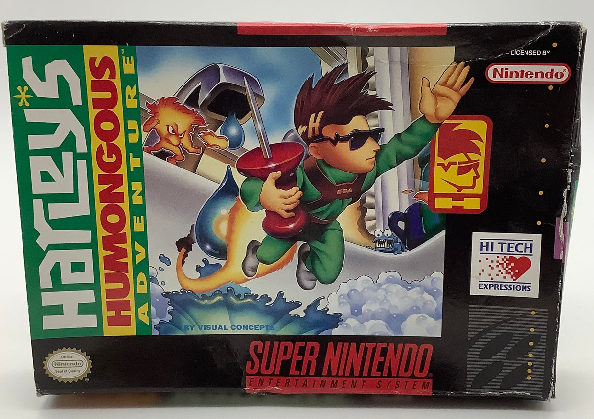 Harley's Humongous Adventure [NO MANUAL] Super Nintendo USED
