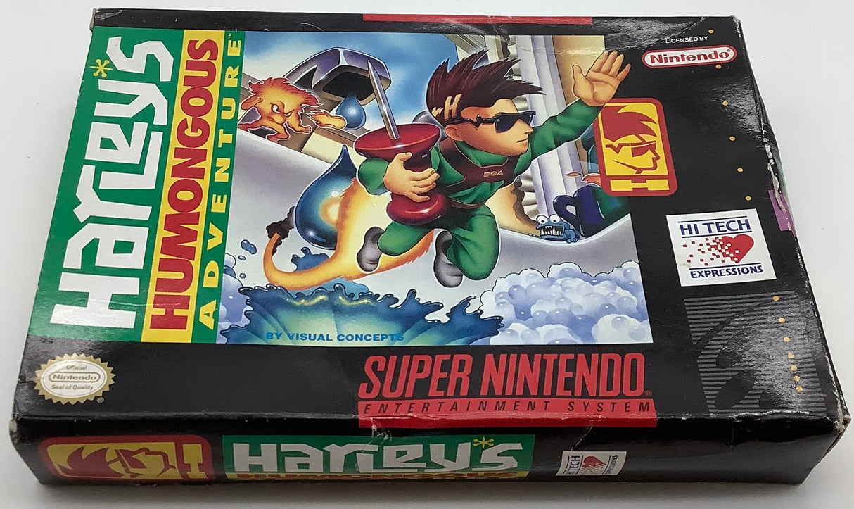 Harley's Humongous Adventure [NO MANUAL] Super Nintendo USED