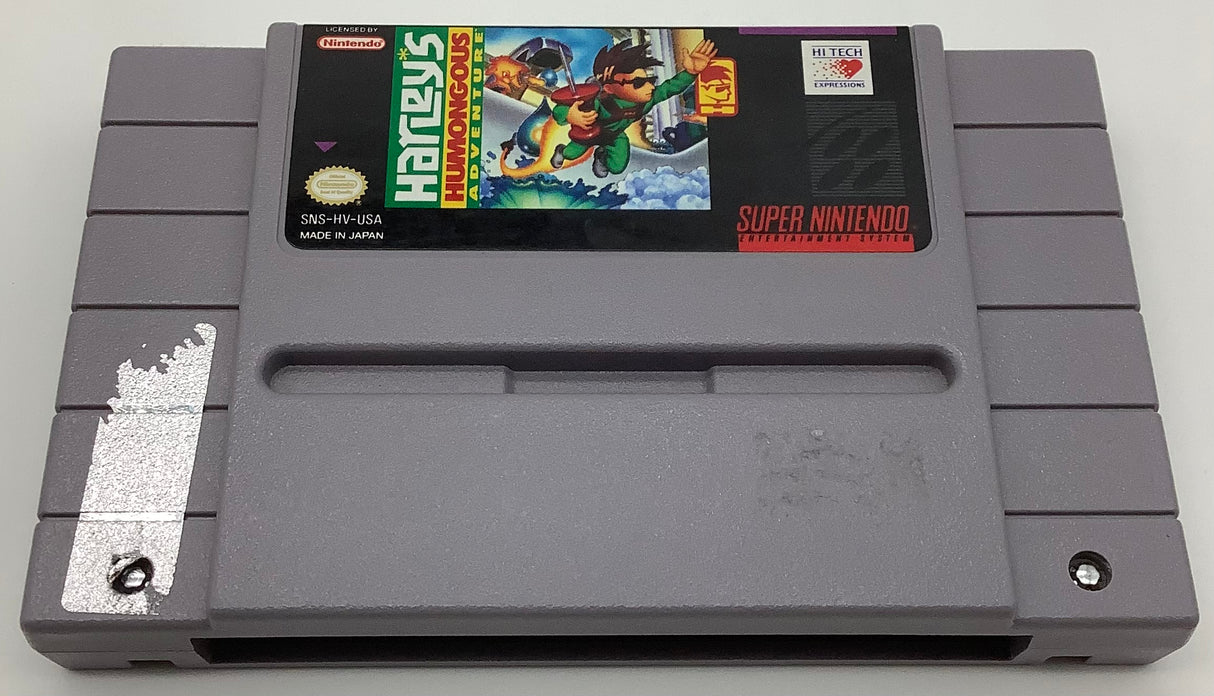 Harley's Humongous Adventure [NO MANUAL] Super Nintendo USED