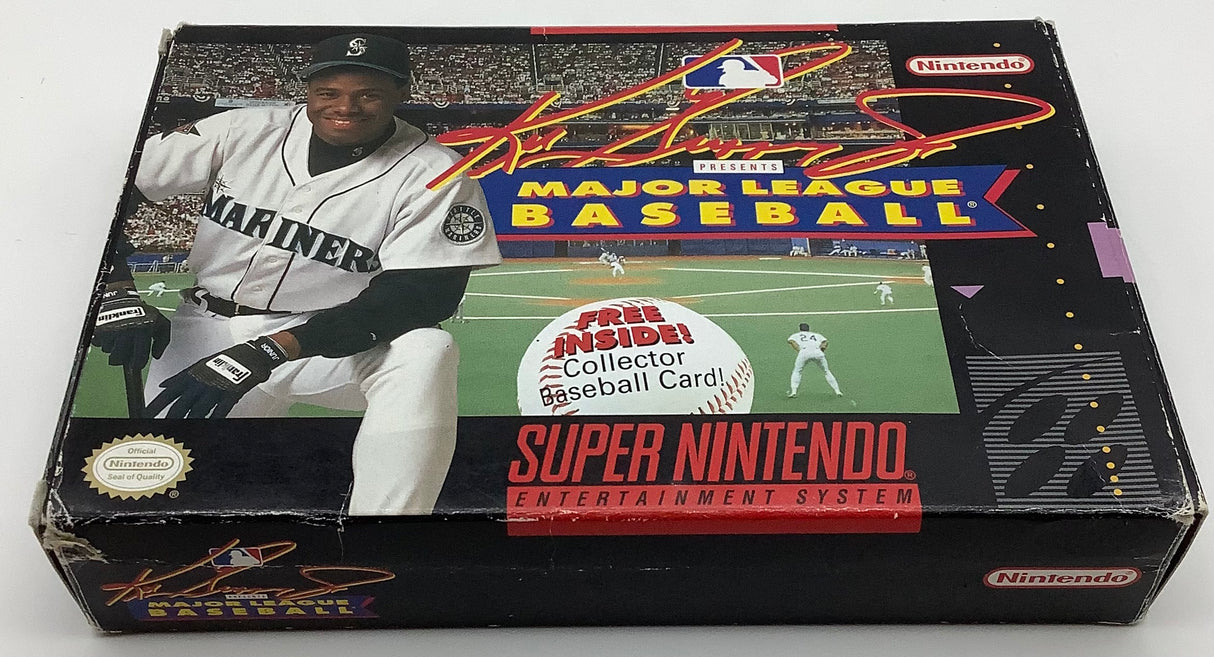 Ken Griffey Jr Major League Baseball [NO MANUAL] Super Nintendo USED