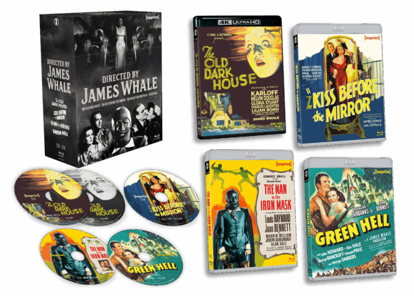 Directed By… James Whale (4K UHD/Blu-Ray, Limited Edition, Region Free) *see note