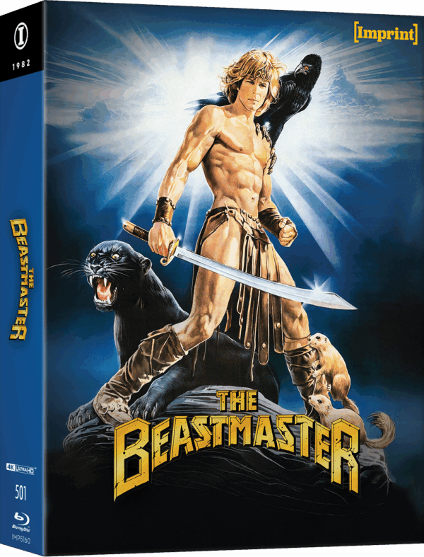 The Beastmaster (4K UHD, Limited Lenticular Hardbox + Steelbook Edition, Region Free)
