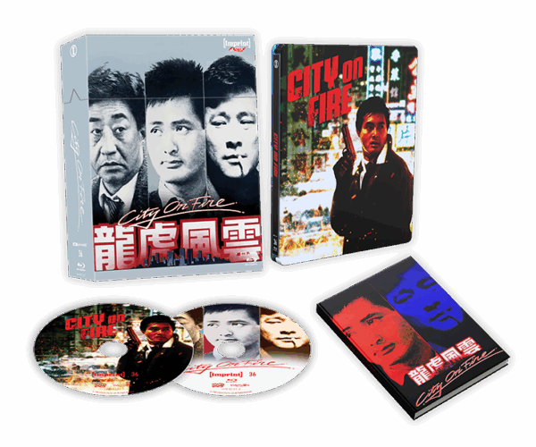 City On Fire (4K UHD, Imprint, Limited Edition Steelbook + Hardbox, Region Free)