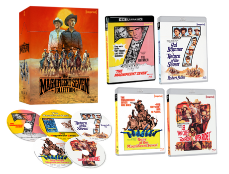The Magnificent Seven Collection (4K UHD/Blu-Ray, Limited Edition, Region Free)