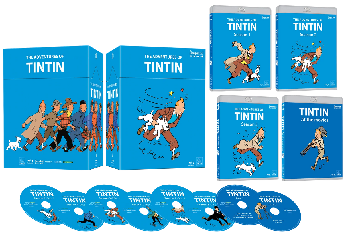 The Adventures of TinTin: The Complete Collection (Limited Edition, Region Free)