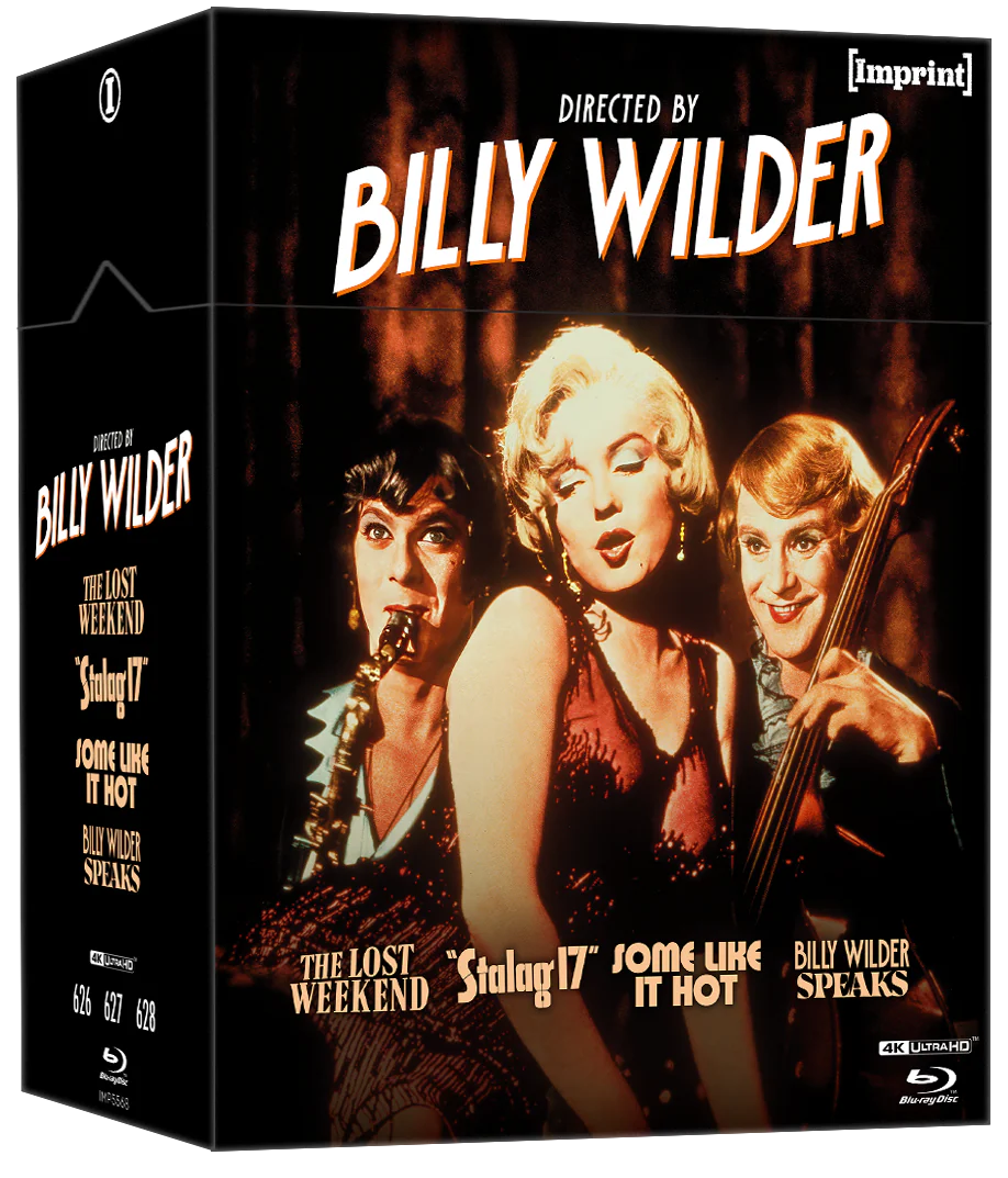 Directed By Billy Wilder (4K UHD/Blu-ray, Limited Edition Hardbox, Region Free)