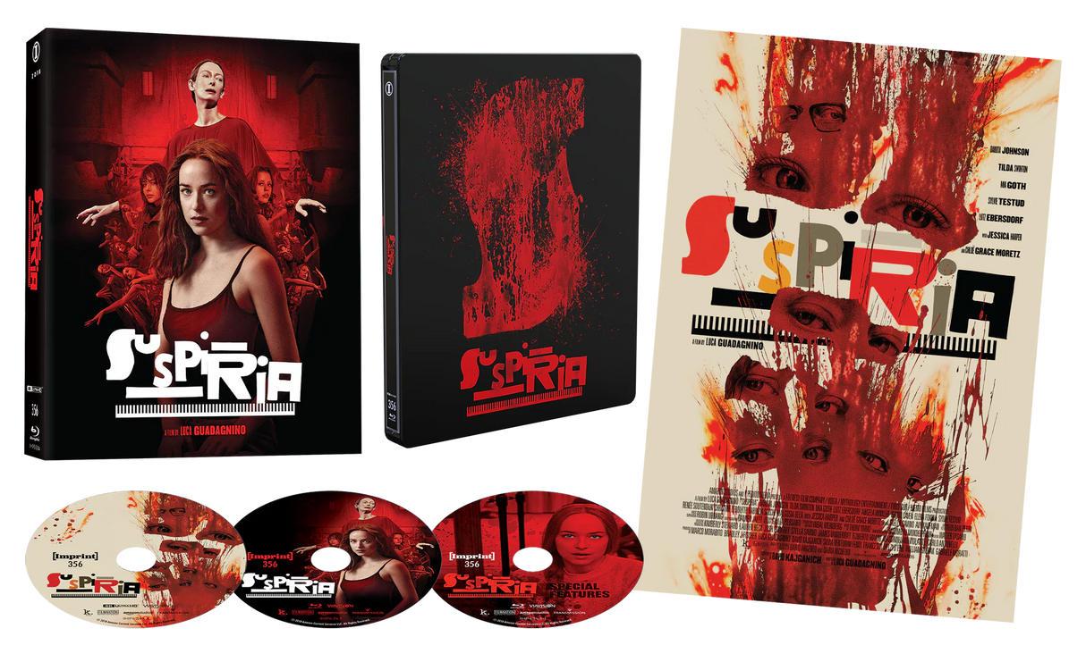 Suspiria (2018) (4K UHD, Imprint Limited Edition Hardbox + Steelbook, Region Free)
