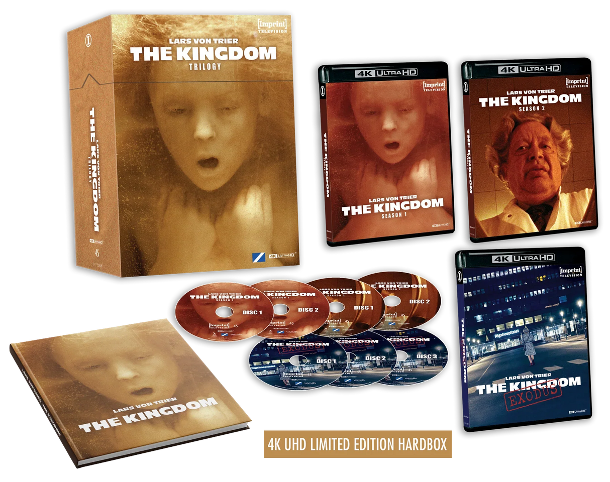 Lars von Trier's The Kingdom Trilogy (4K UHD, Imprint Limited Hardbox Edition, Region Free)