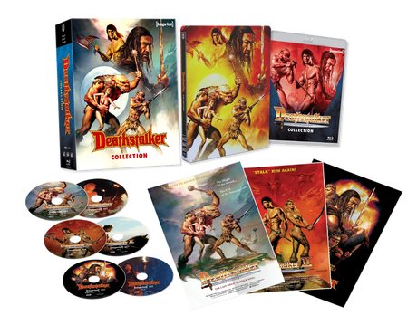 Deathstalker Collection (4K UHD, Imprint Limited Edition Steelbook + Lenticular Hardbox, Region Free)