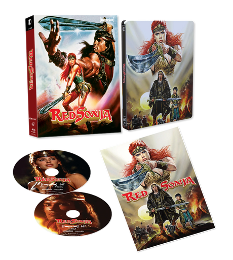 Red Sonja (4K UHD, Imprint Limited Edition Steelbook + Lenticular Hardbox, Region Free)
