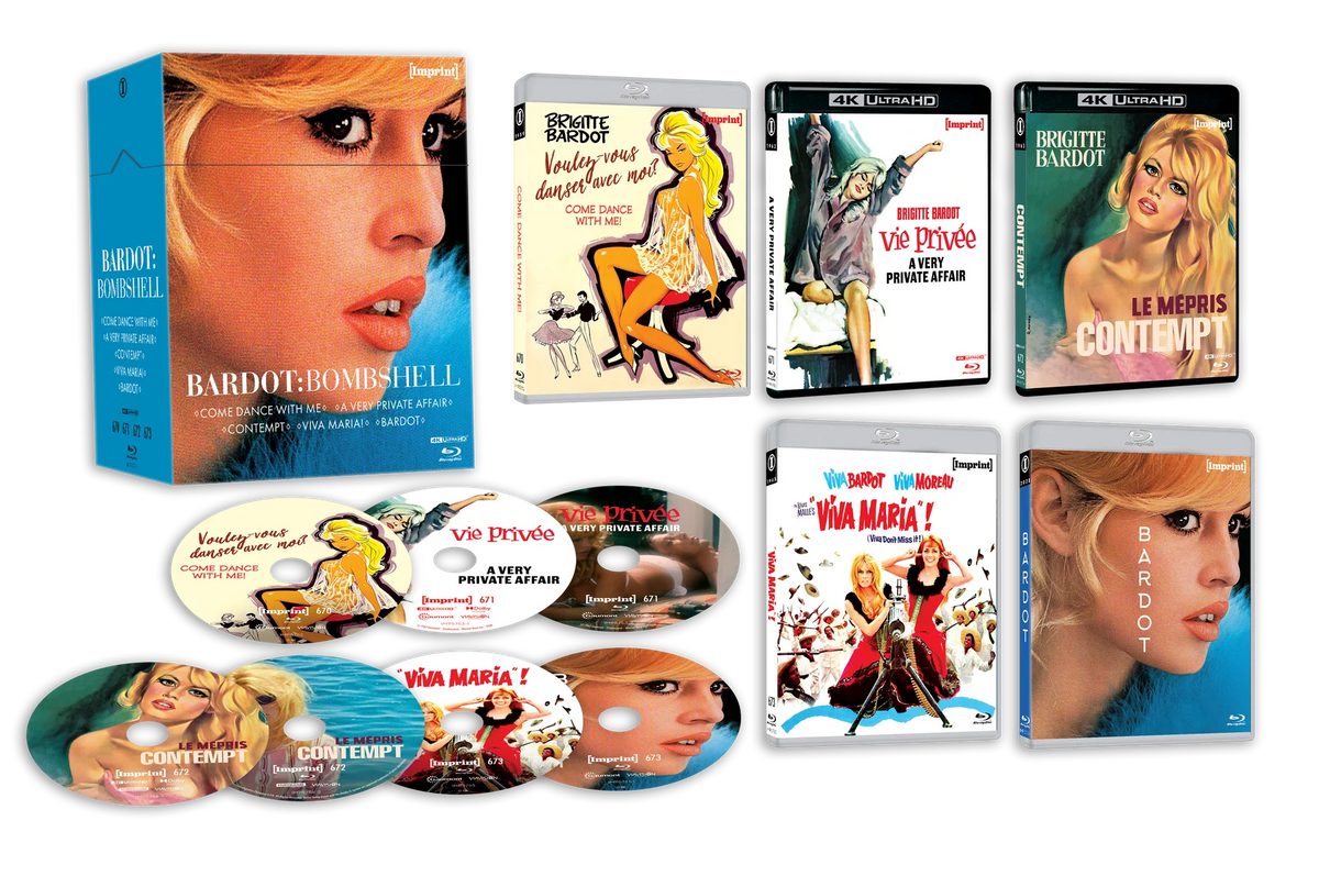 Bardot: Bombshell (4K UHD/Blu-ray, Imprint LE Hardbox, Region Free)