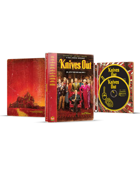 Knives Out (4K UHD, Lionsgate Limited Edition Steelbook)
