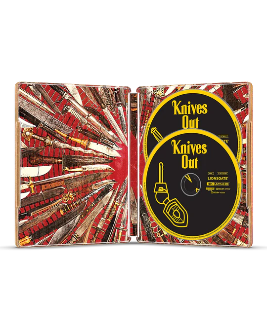 Knives Out (4K UHD, Lionsgate Limited Edition Steelbook)