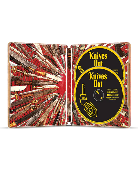 Knives Out (4K UHD, Lionsgate Limited Edition Steelbook)