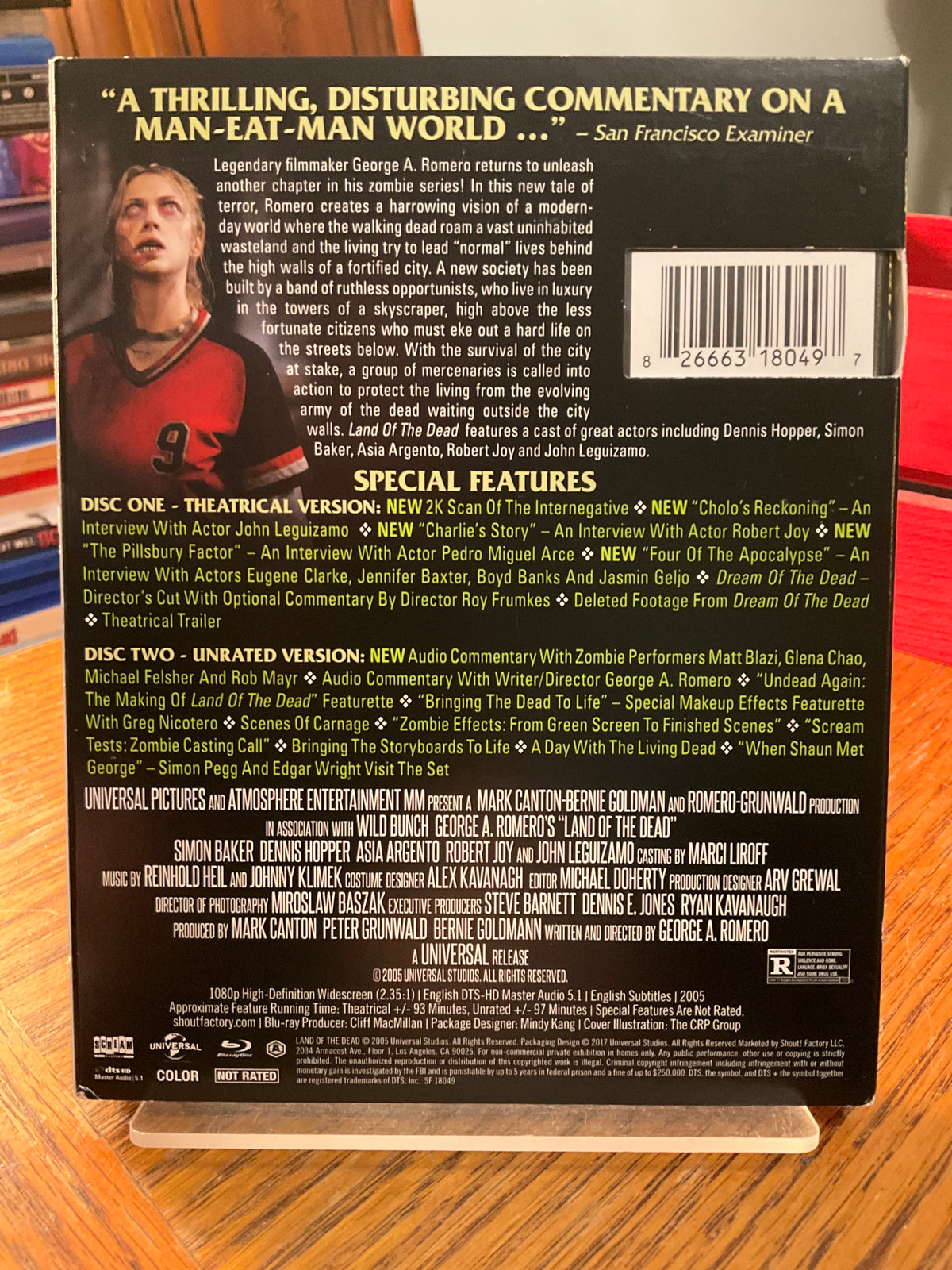 Land of the Dead Collector's Edition w/SLIP USED